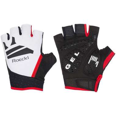 ROECKL ISELER Short Finger Gloves White/Red 2023 0
